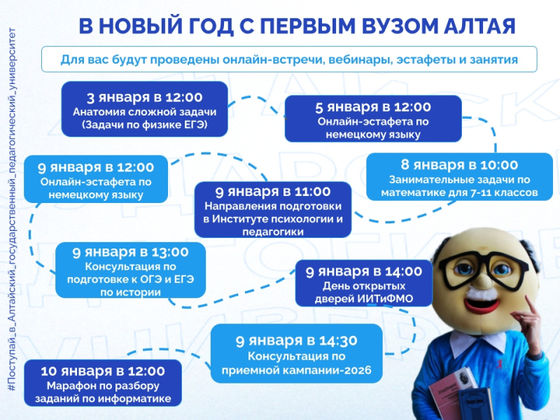 МЕРОПРИЯТИЯ В НОВОГОДНИЕ КАНИКУЛЫ